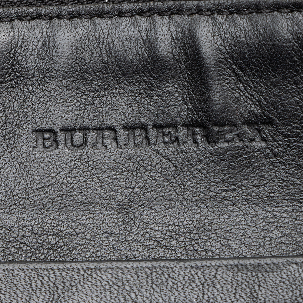 Burberry House Check Peyton Clutch (SHF-21676)