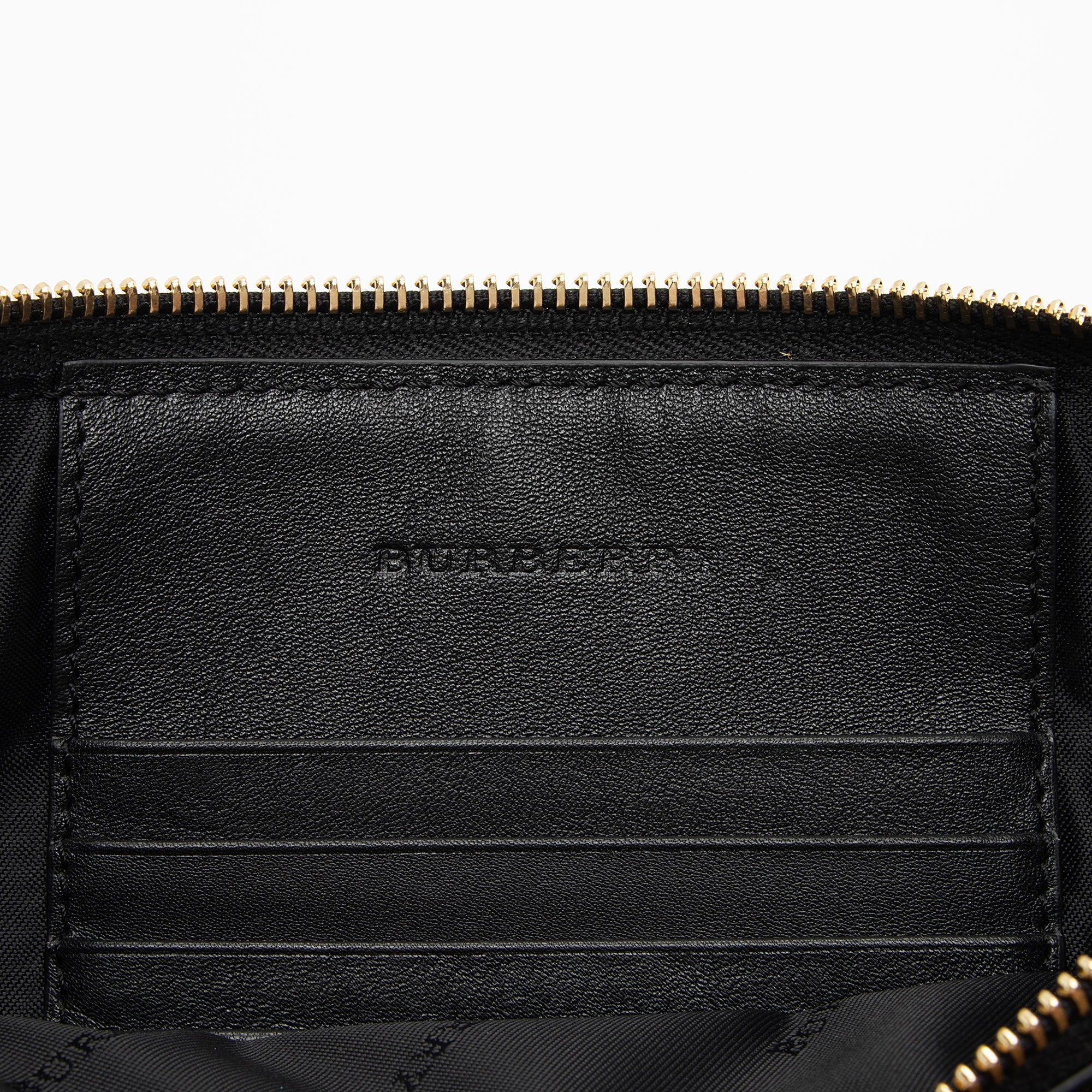 Burberry House Check Peyton Clutch (SHF-SzMvgy)