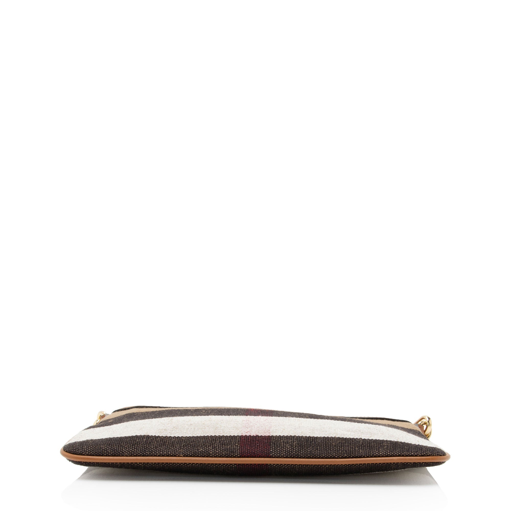 Burberry House Check Peyton Clutch