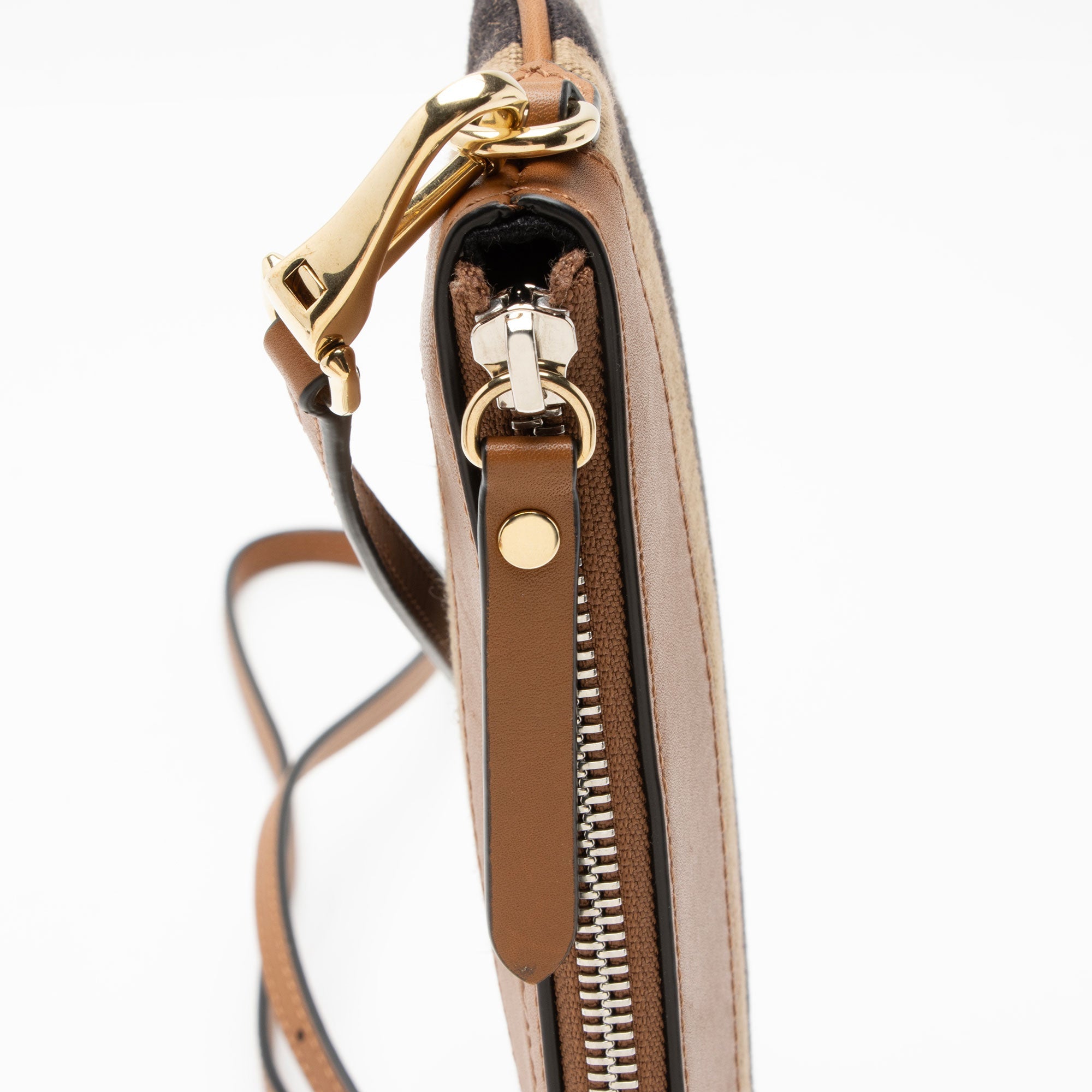 Burberry House Check Peyton Clutch