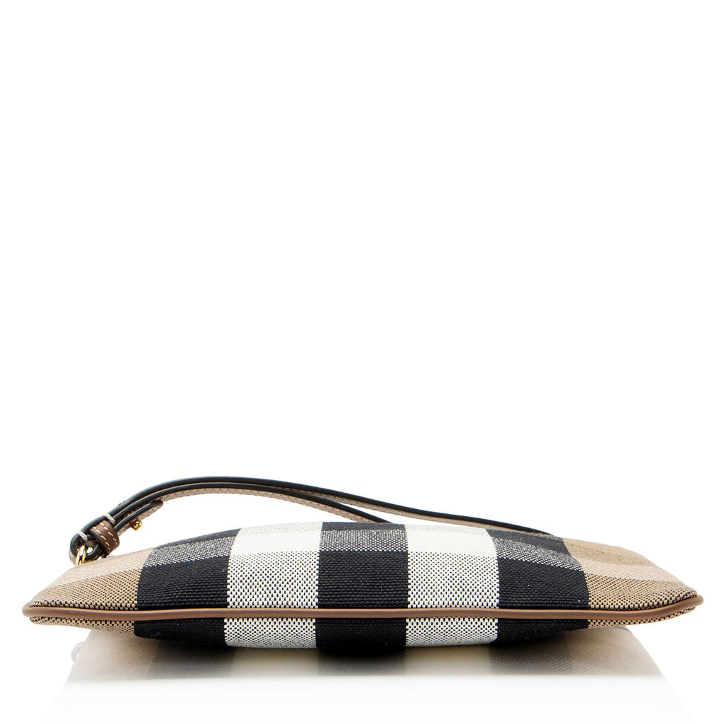 Burberry House Check Peyton Wristlet