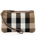 Burberry House Check Peyton Wristlet