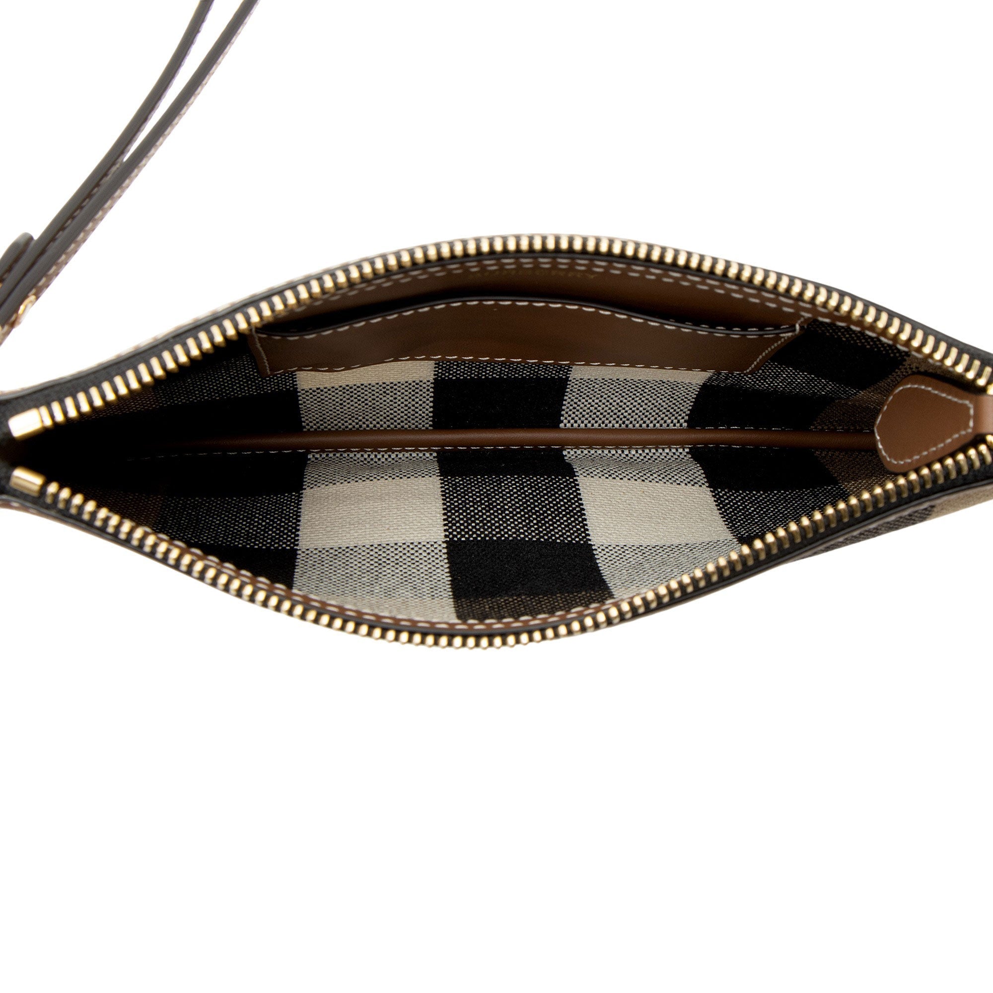 Burberry House Check Peyton Wristlet