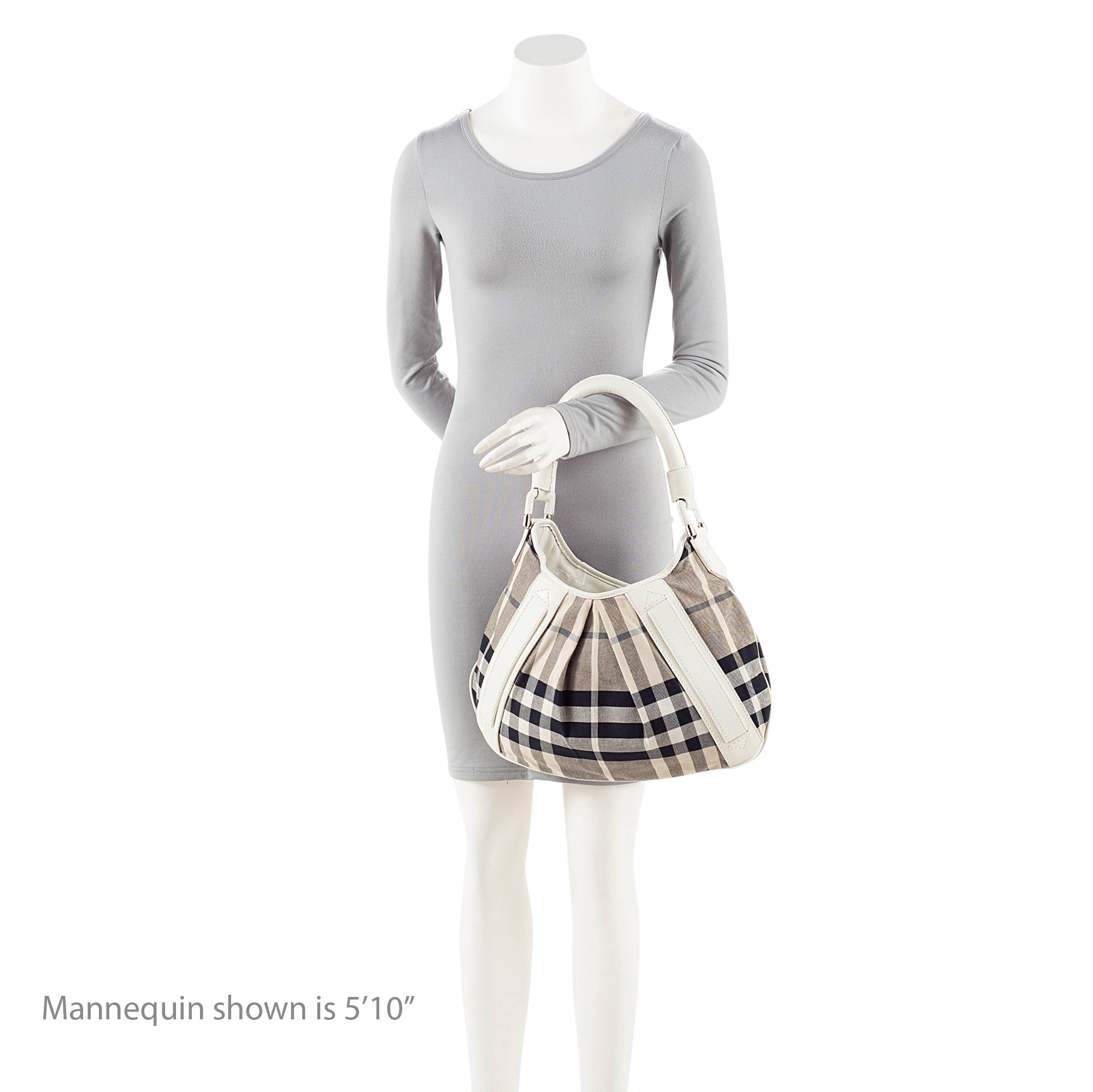 Burberry House Check Phoebe Hobo