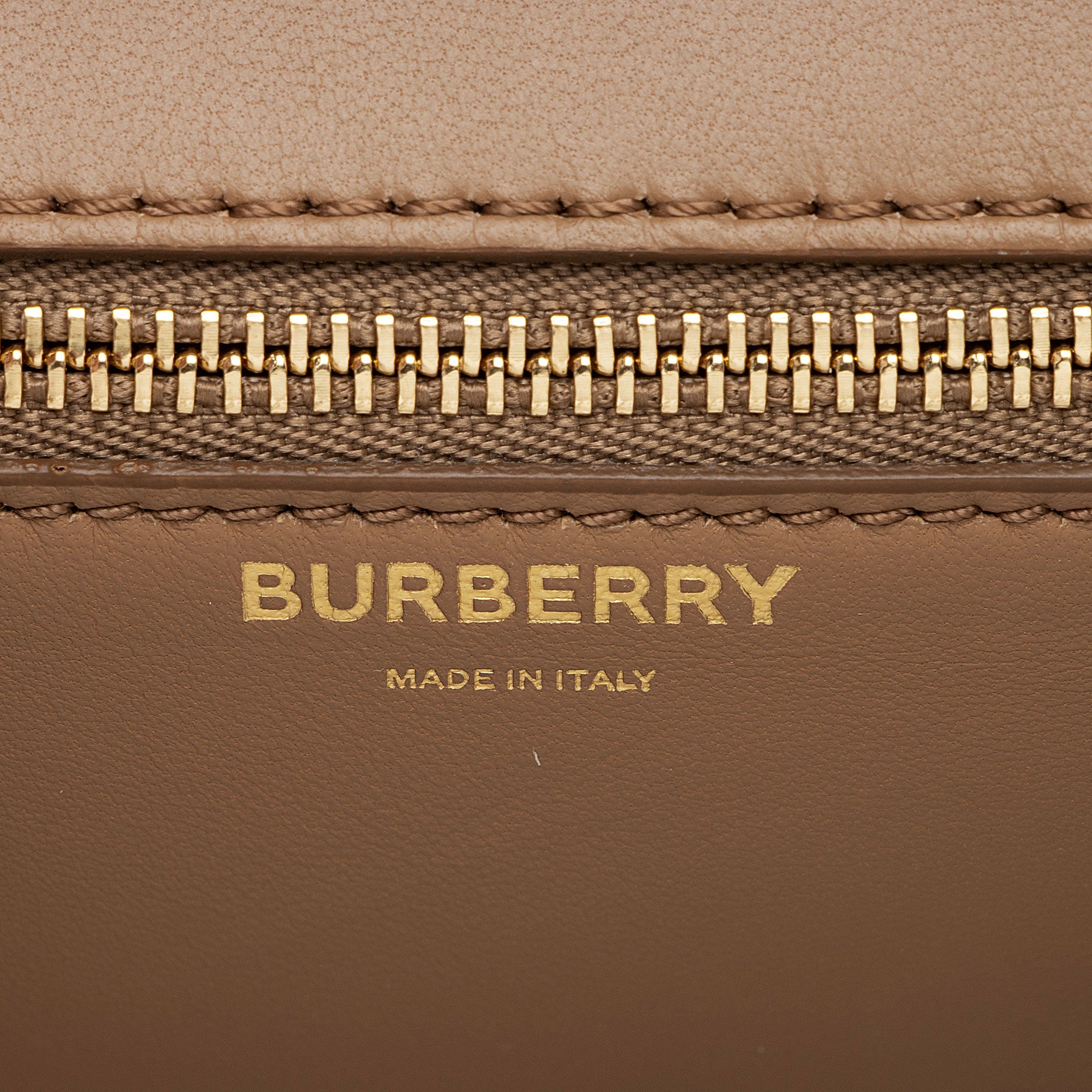 Burberry TB Monogram Leather TB Small Flap Bag
