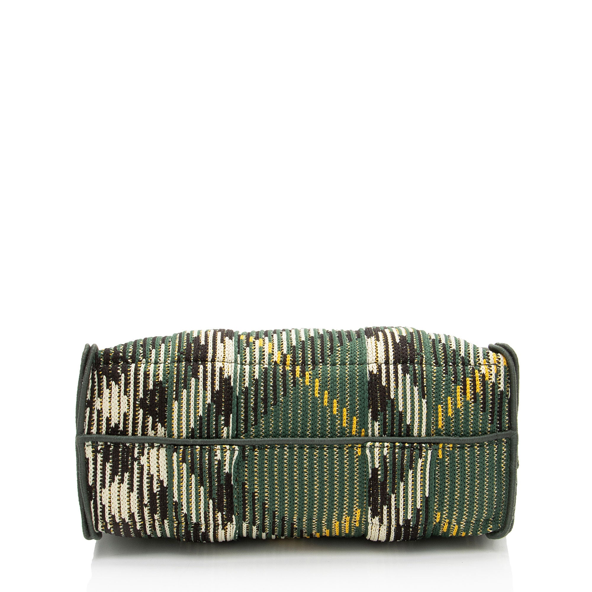Burberry Knit Check Scarlet Mini Tote