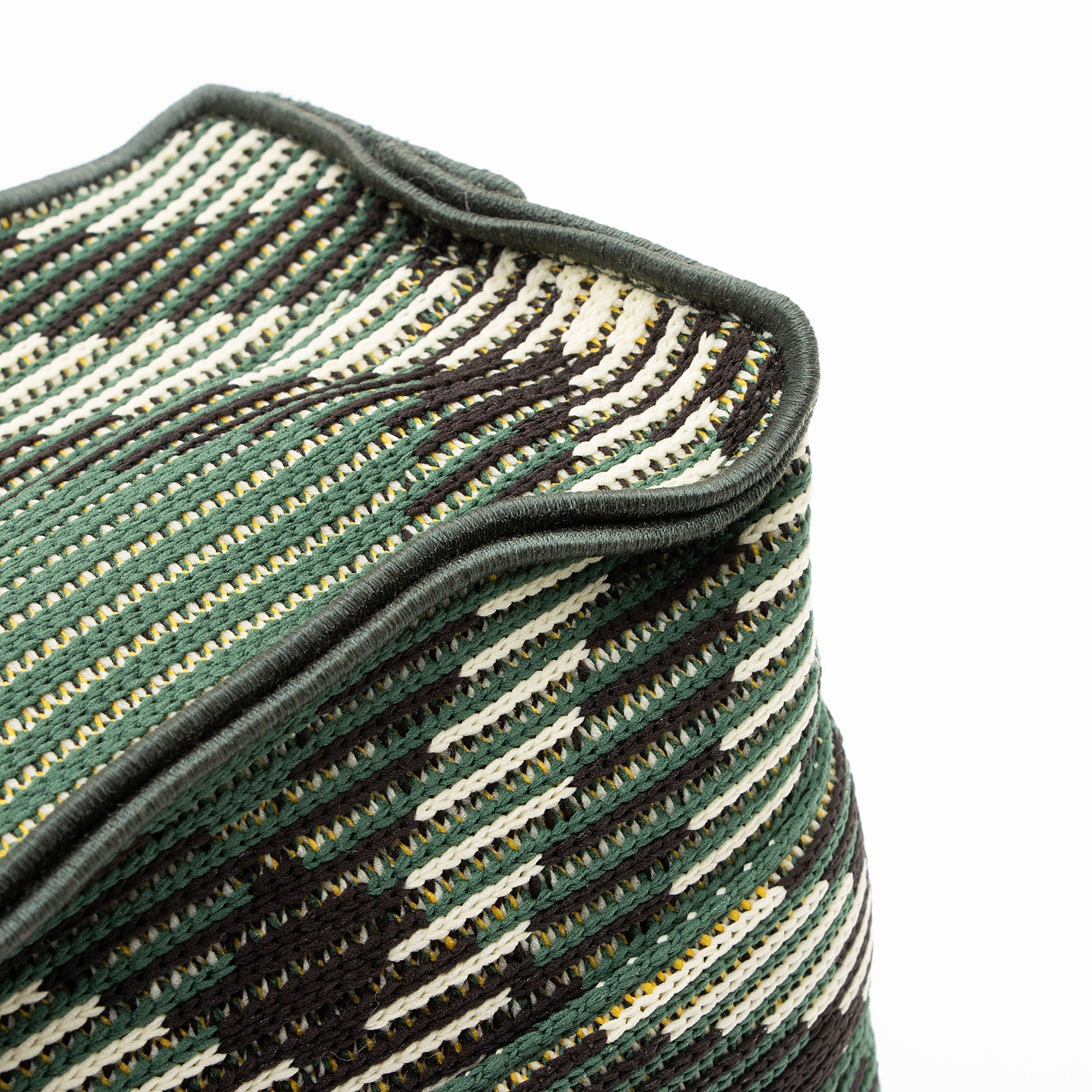 Burberry Knit Check Scarlet Mini Tote