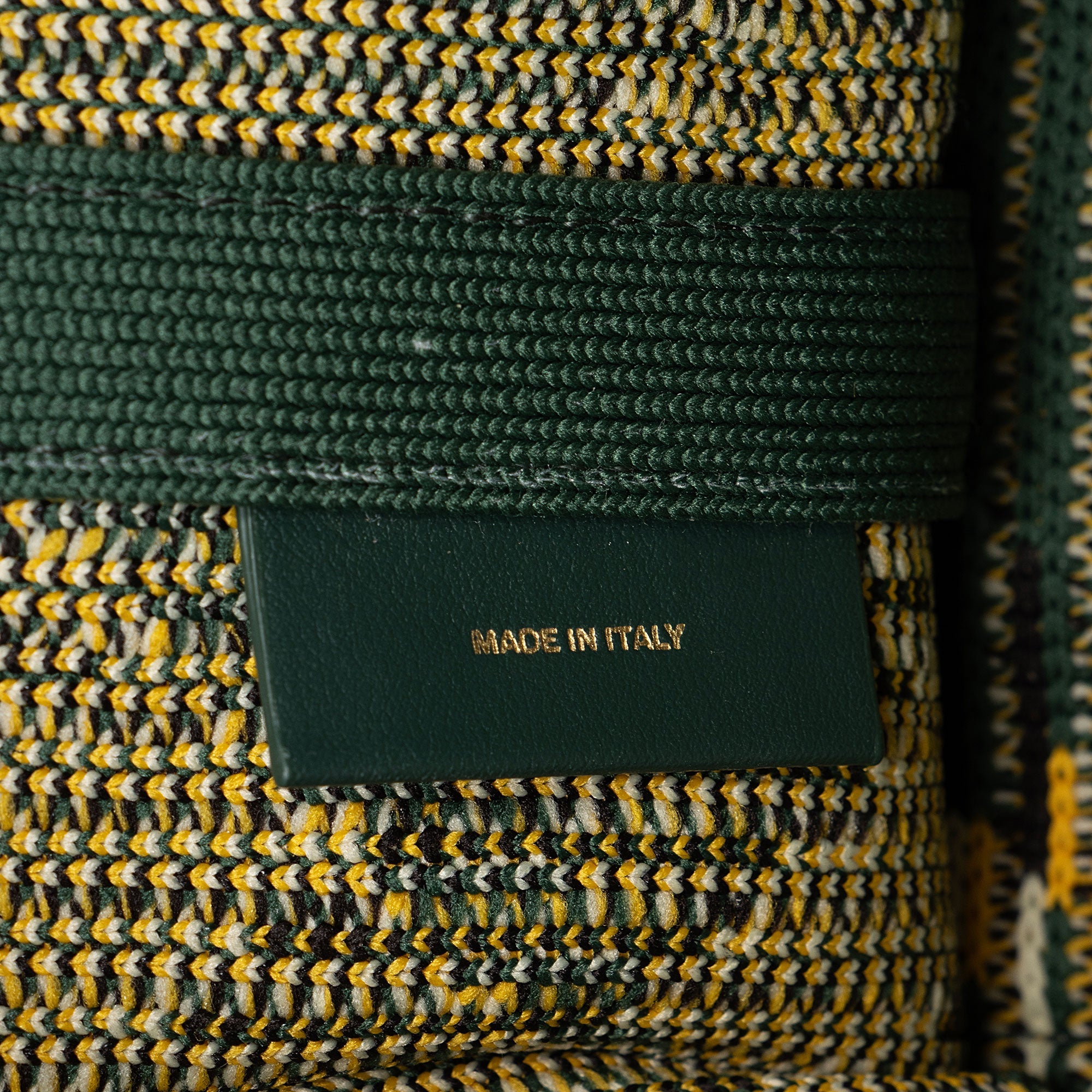 Burberry Knit Check Scarlet Mini Tote