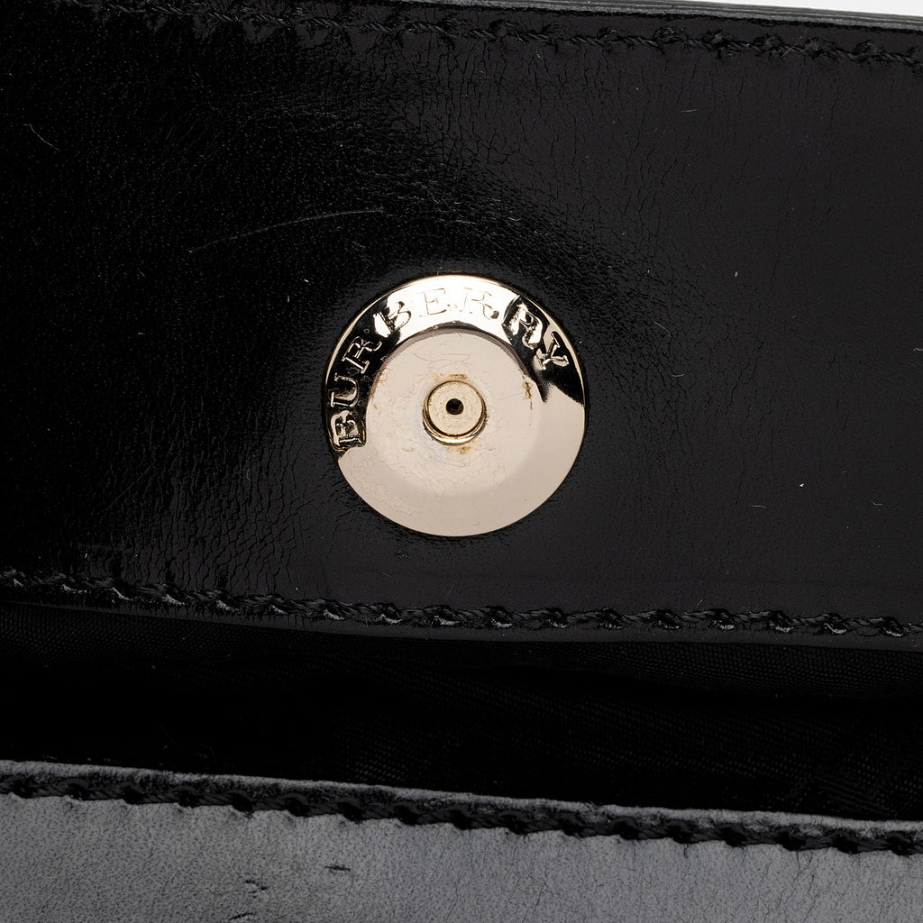 Burberry Lambskin Hepburn Convertible Tote (SHF-FHPl7M)