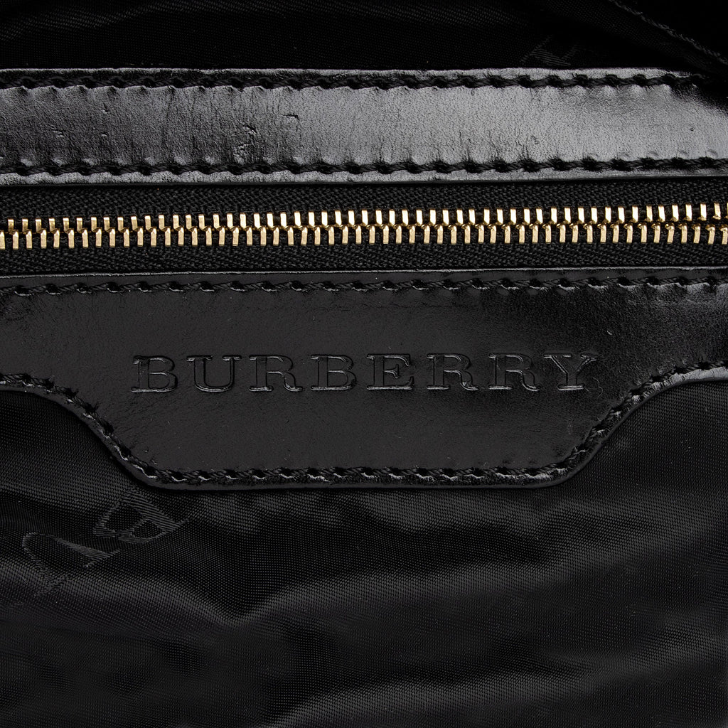 Burberry Lambskin Hepburn Convertible Tote (SHF-FHPl7M)
