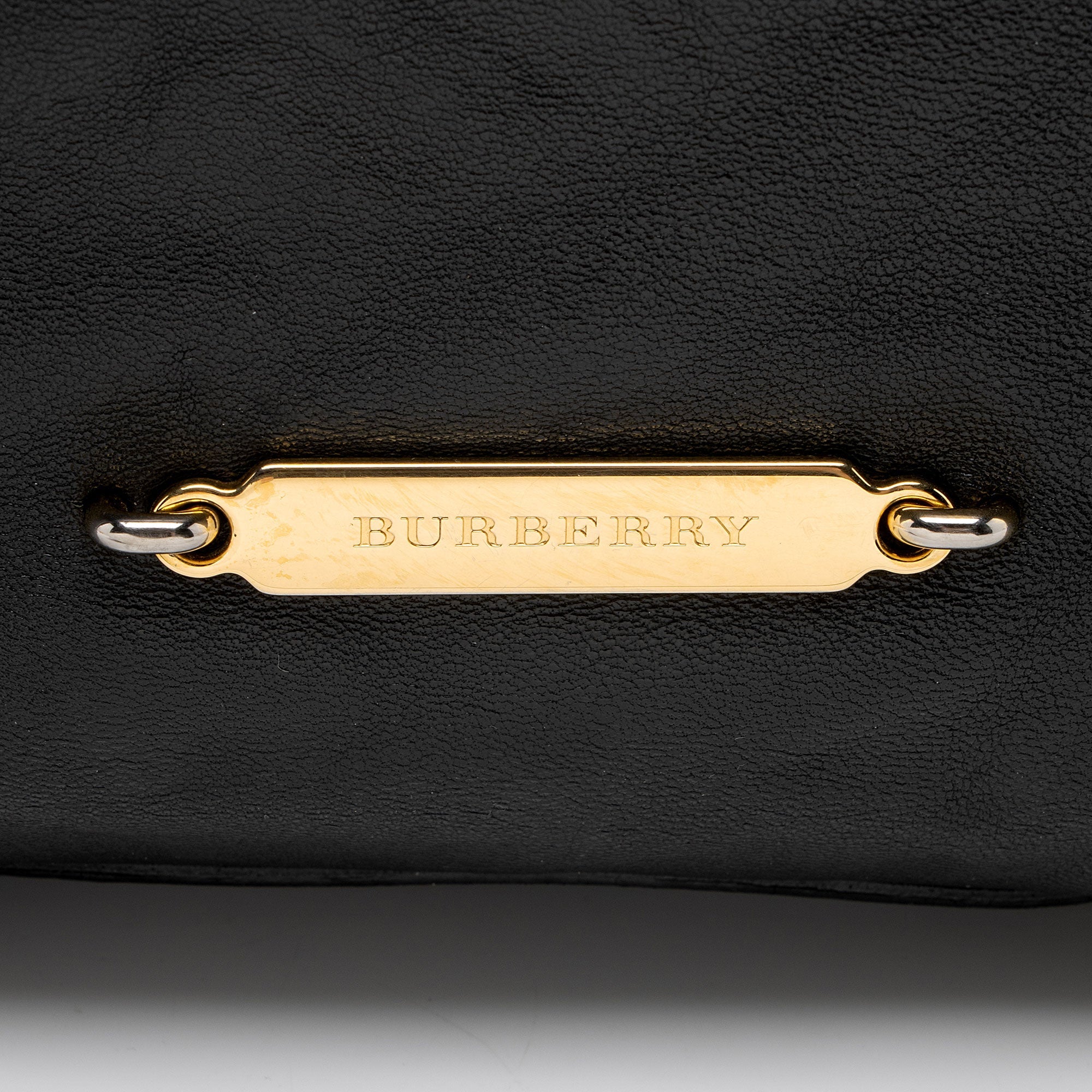 Burberry Lambskin Salisbury Bridle Medium Tote
