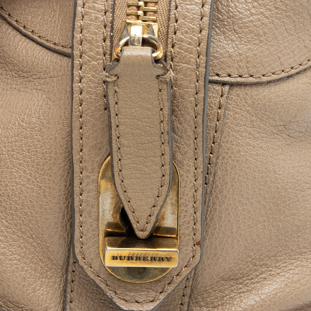 Burberry Leather Kirley Satchel