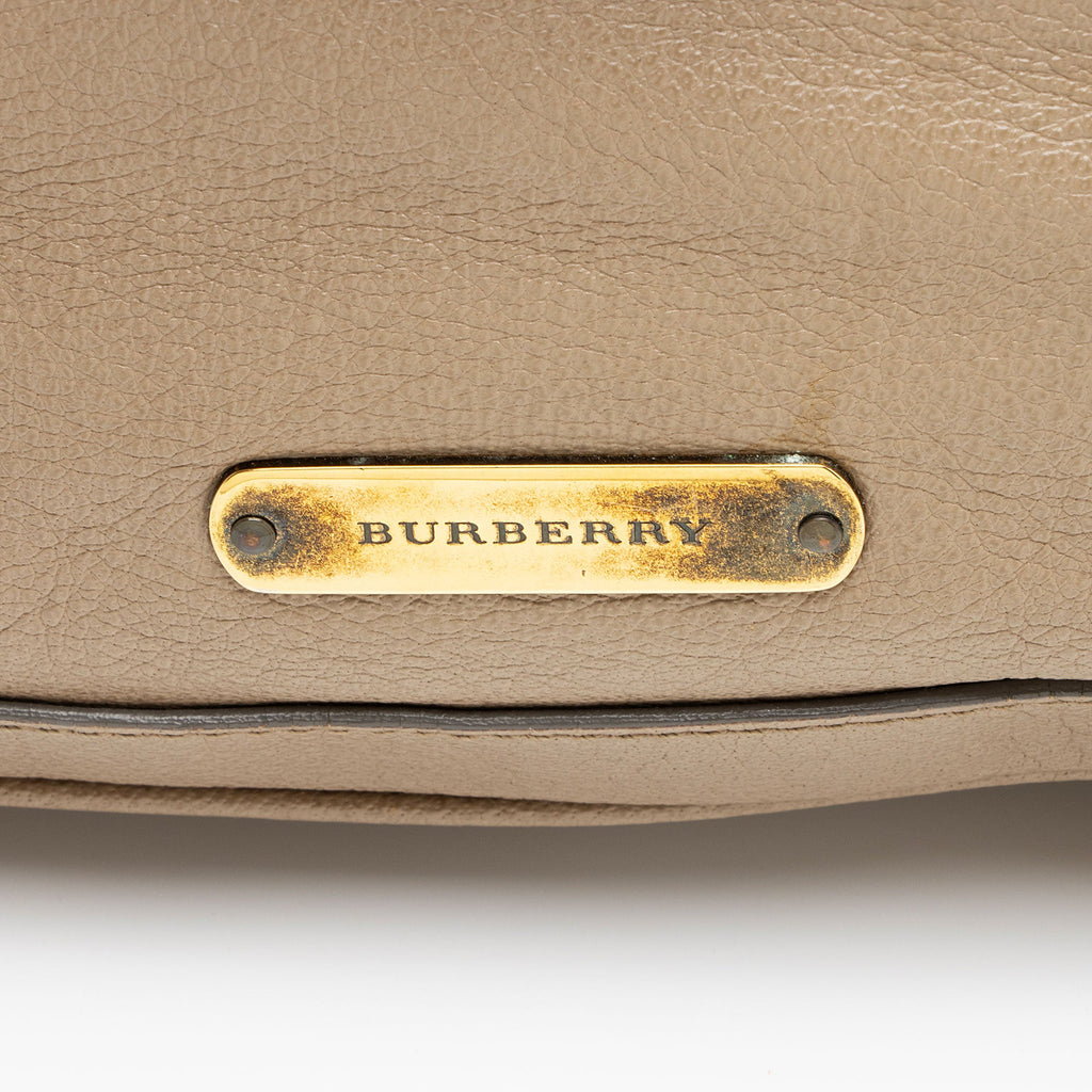 Burberry Leather Kirley Satchel
