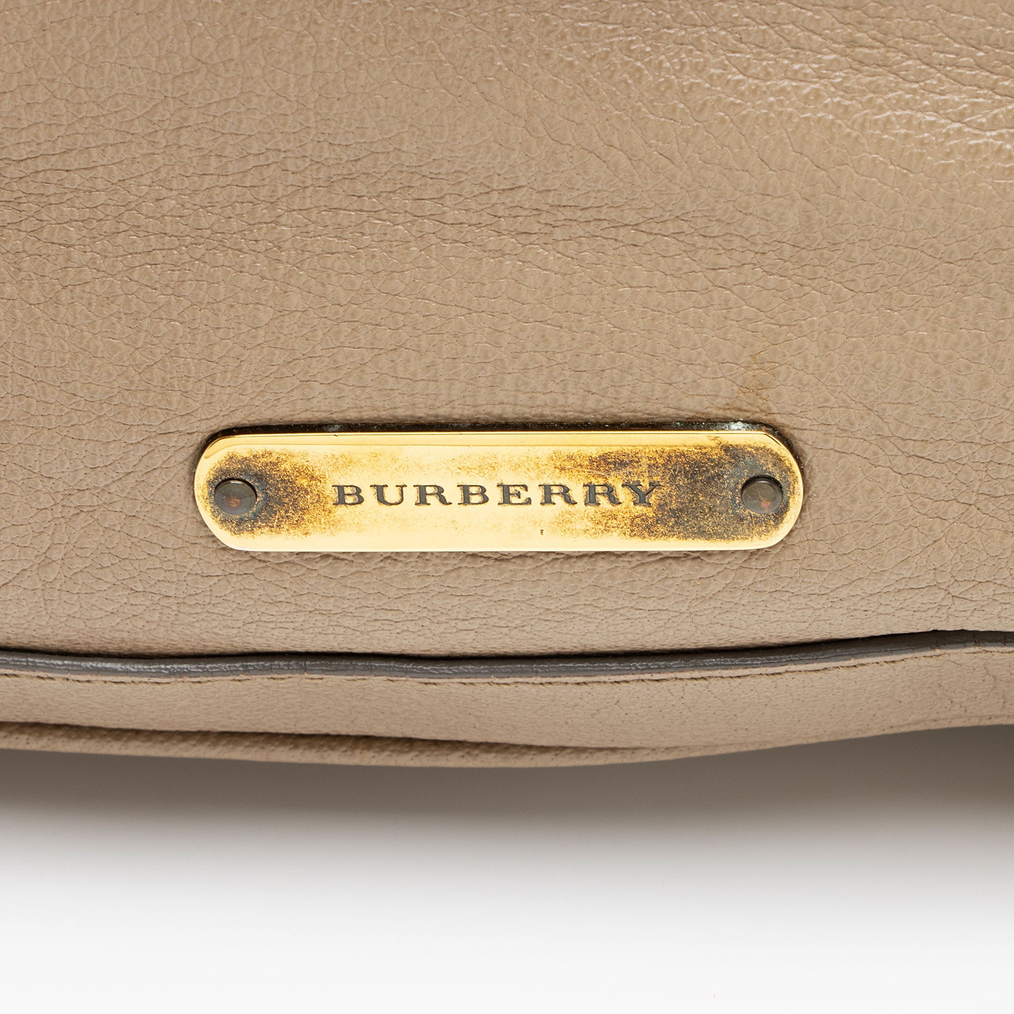 Burberry Leather Kirley Satchel