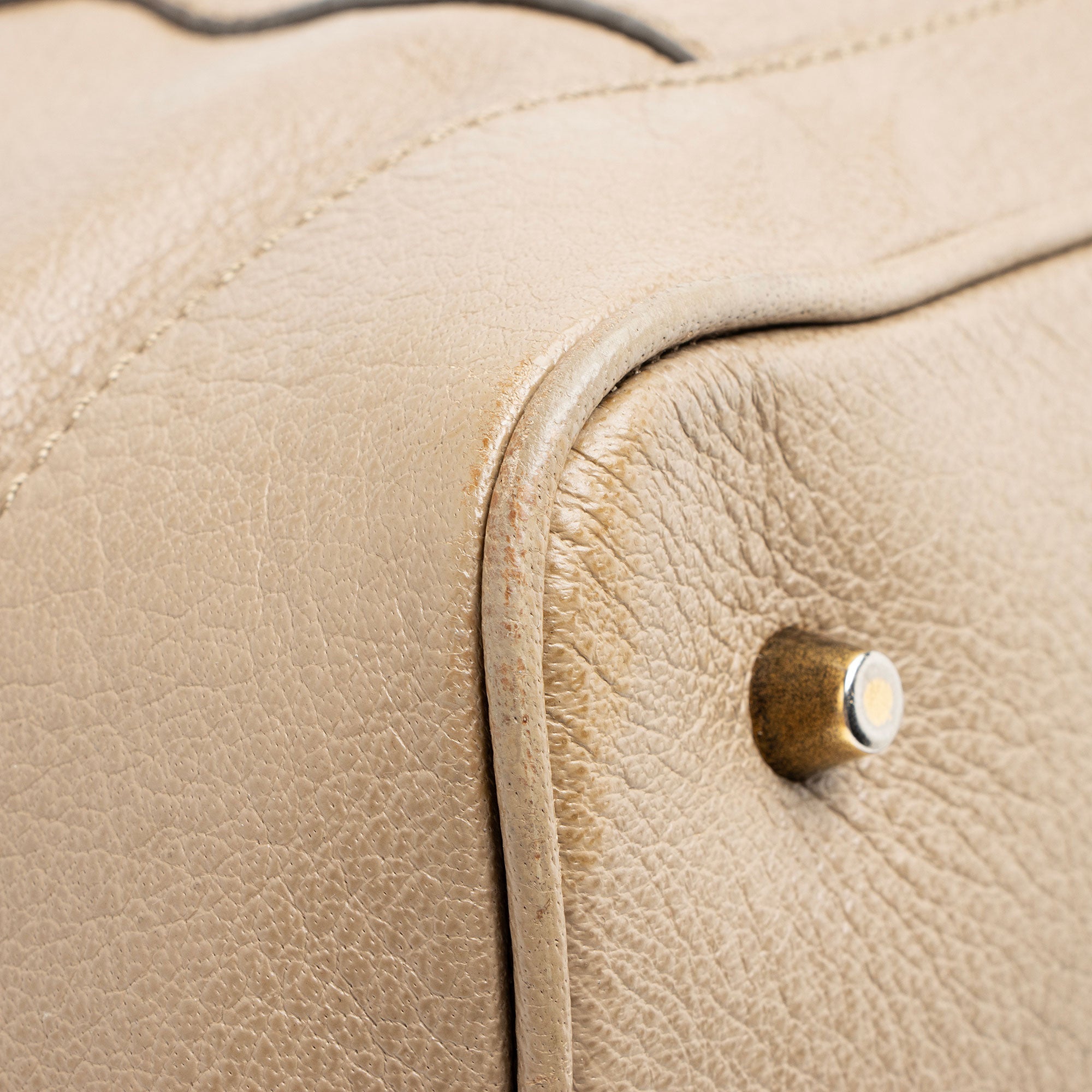 Burberry Leather Kirley Satchel