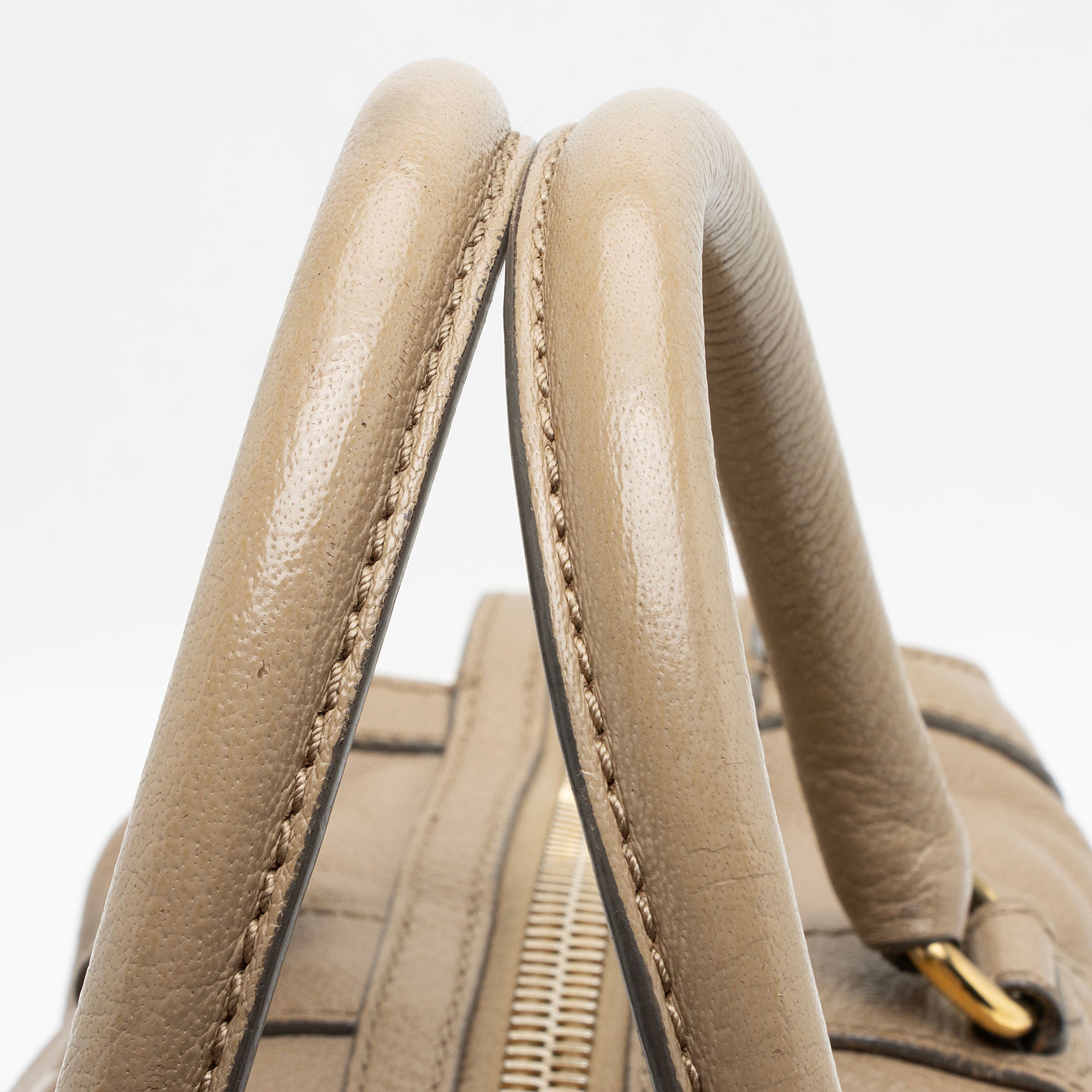 Burberry Leather Kirley Satchel