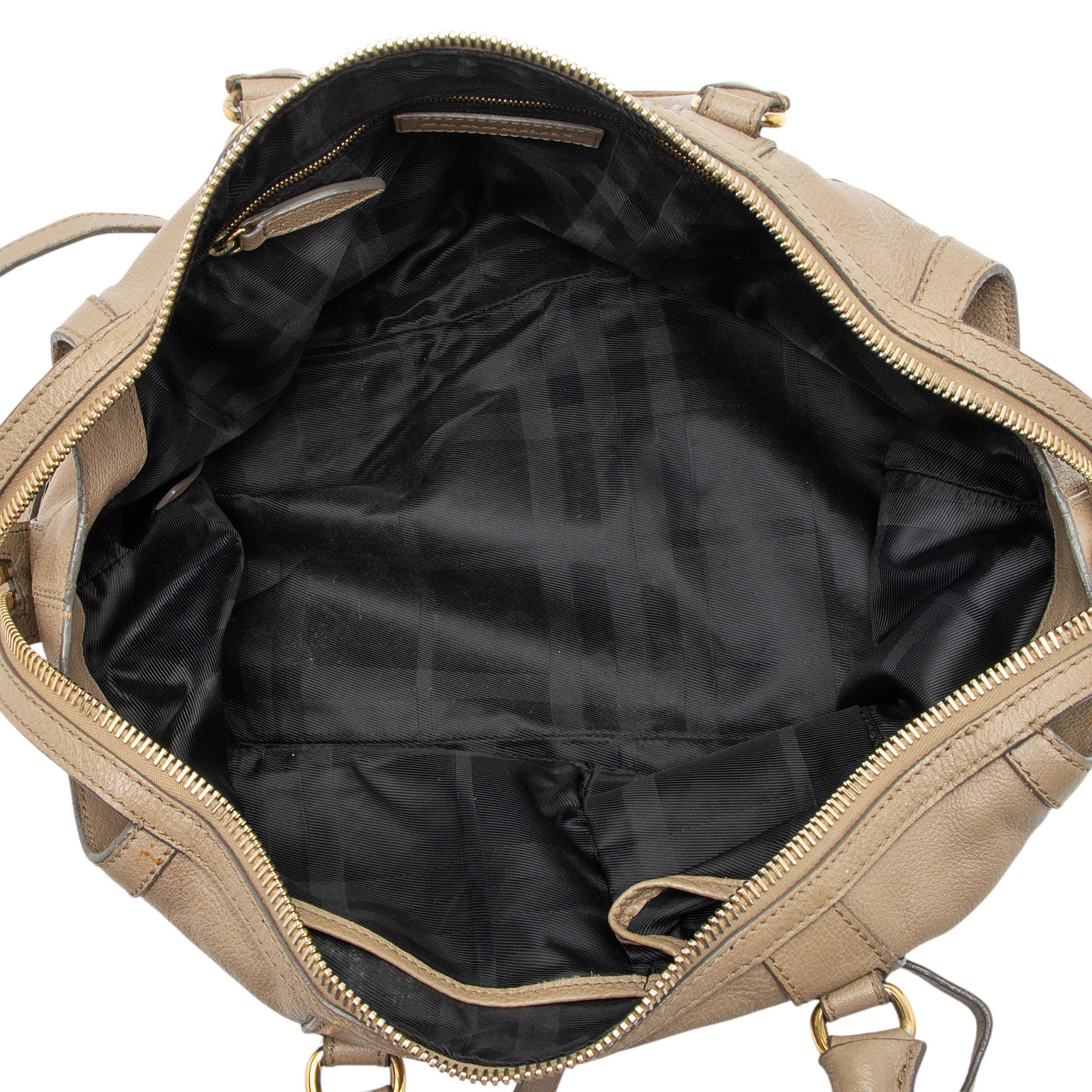 Burberry Leather Kirley Satchel
