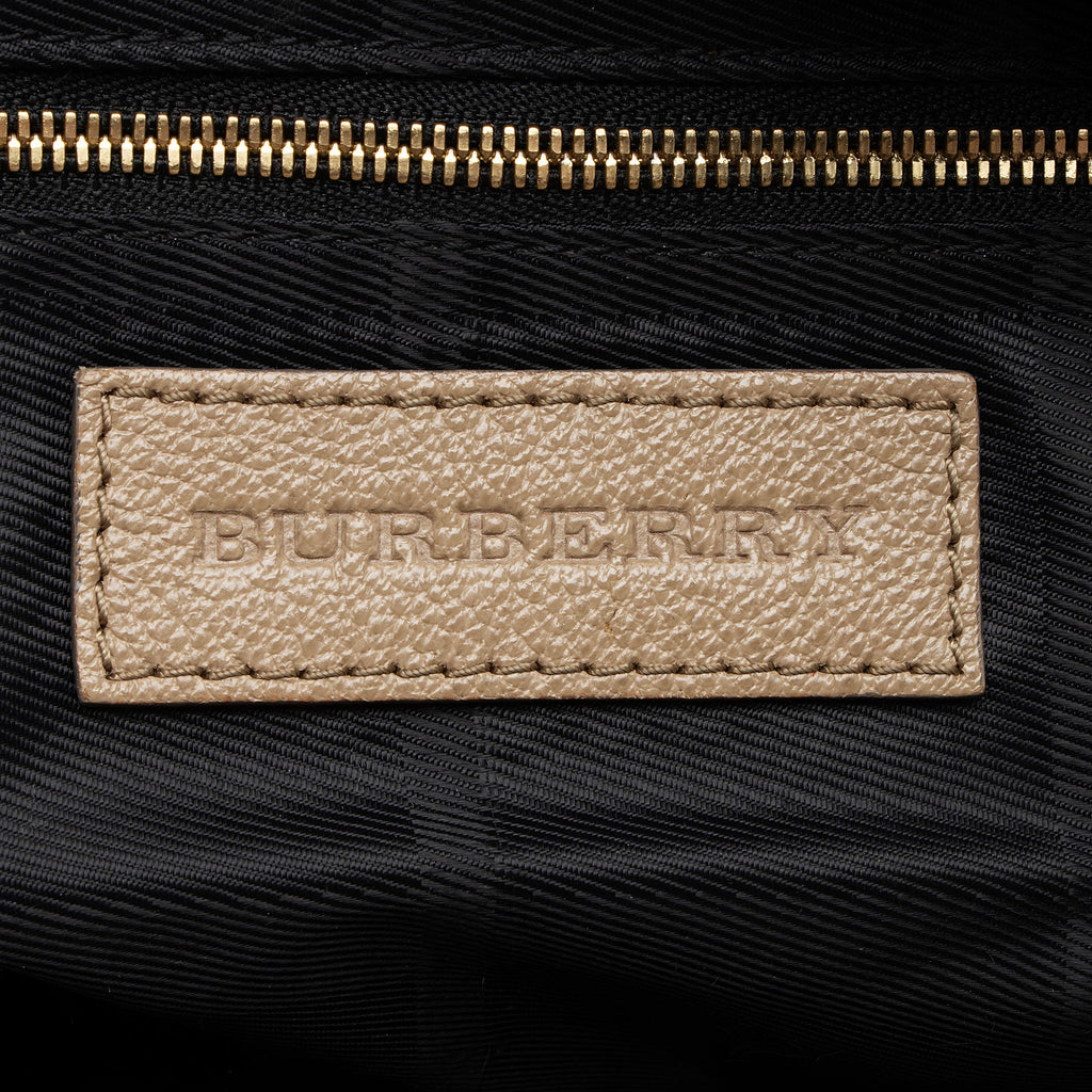 Burberry Leather Kirley Satchel