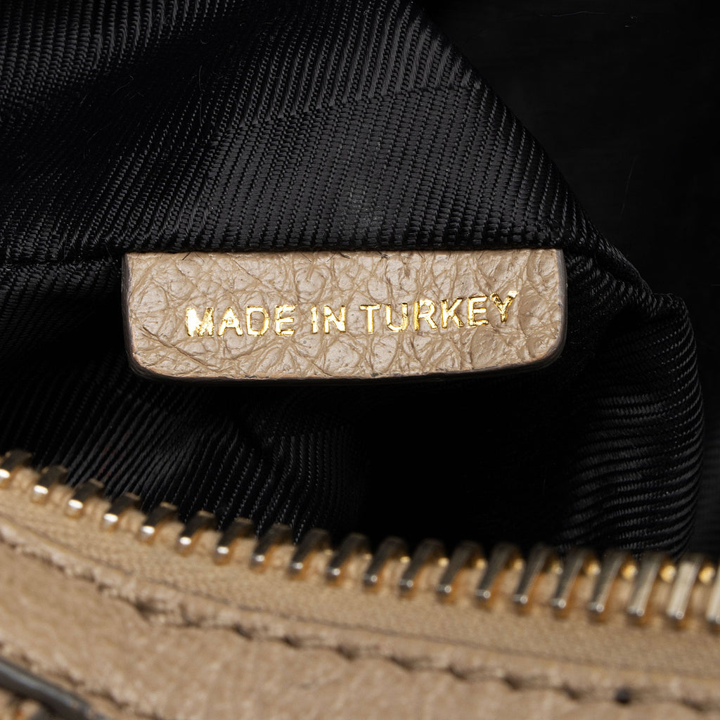 Burberry Leather Kirley Satchel