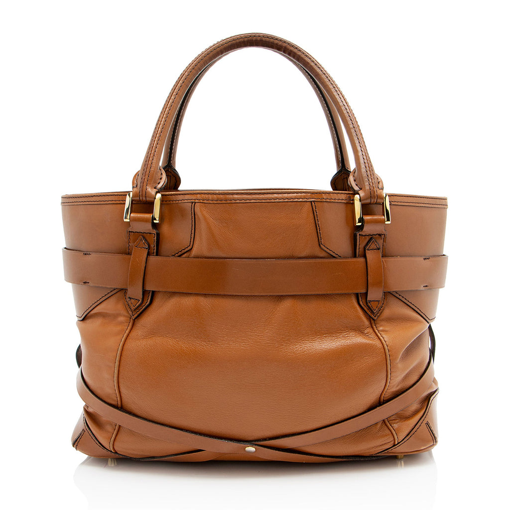 Burberry Leather Bridle Lynher Tote