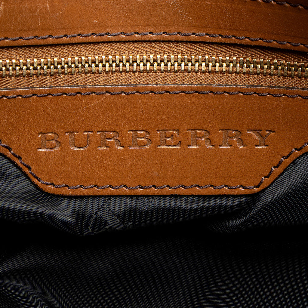Burberry Leather Bridle Lynher Tote