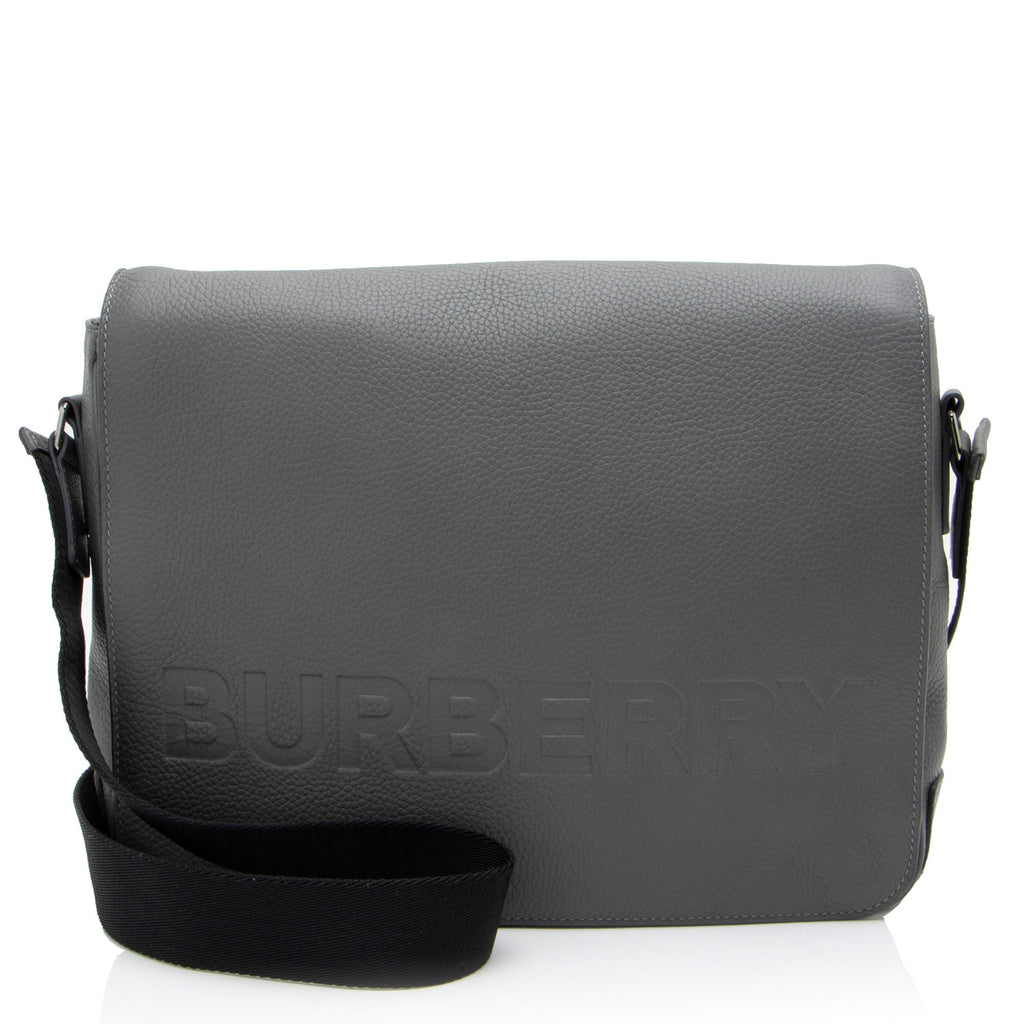 Burberry Leather Bruno Messenger (SHF-o1cptH)