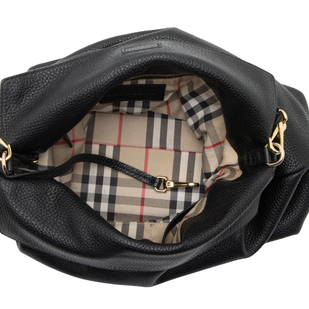 Burberry Calfskin Cale Medium Hobo (SHF-pnmS2j)