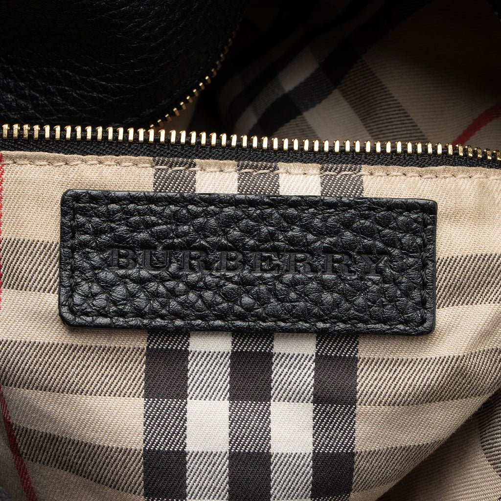 Burberry Calfskin Cale Medium Hobo (SHF-pnmS2j)