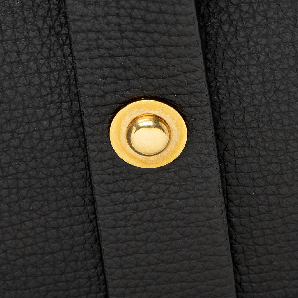Burberry Leather Crest Small Tote
