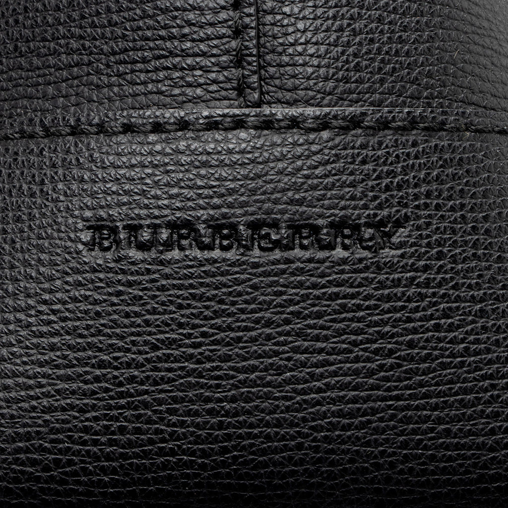 Burberry Leather Crest Small Tote