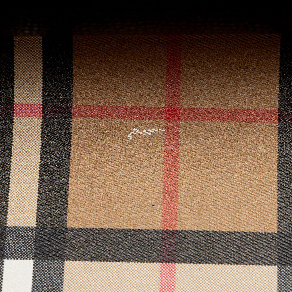 Burberry Leather Crest Small Tote