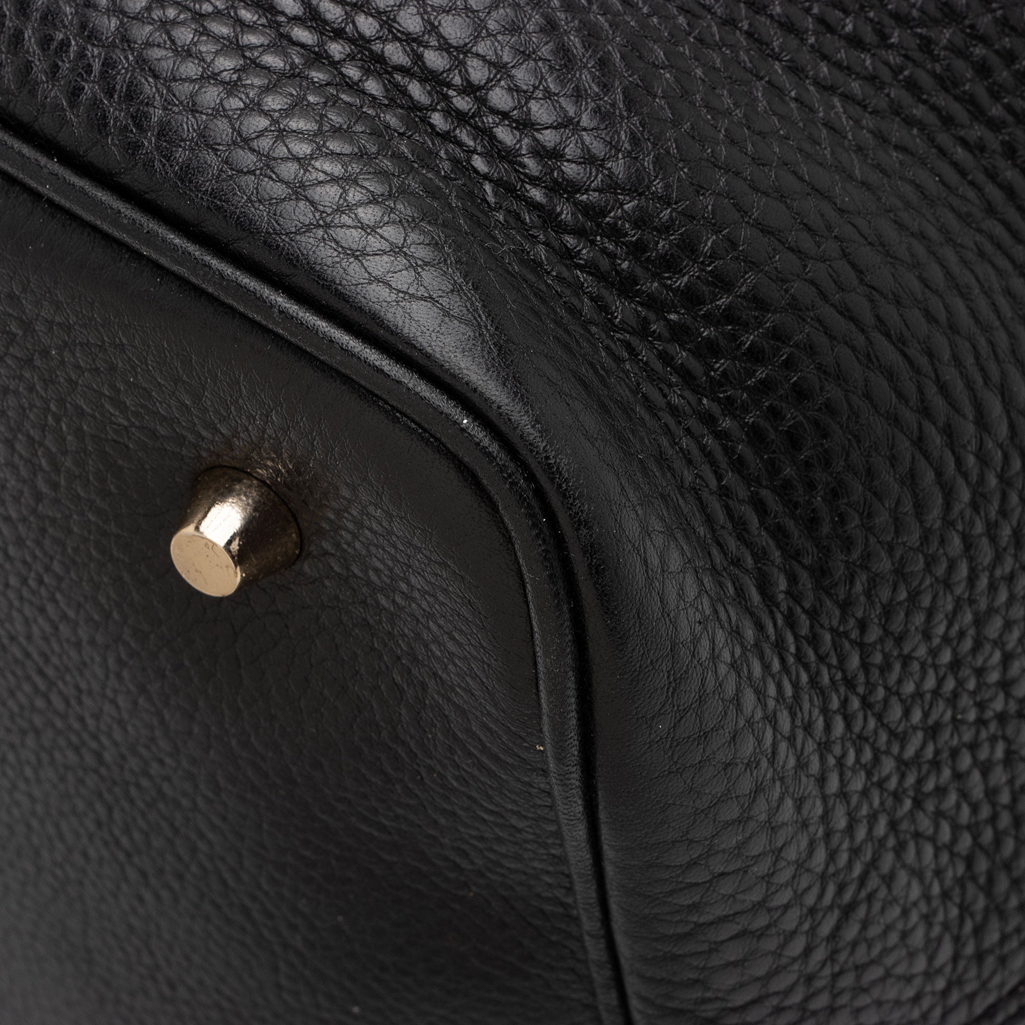 Burberry Leather Drawstring Susanna Bucket Bag (SHF-EjwCUX)