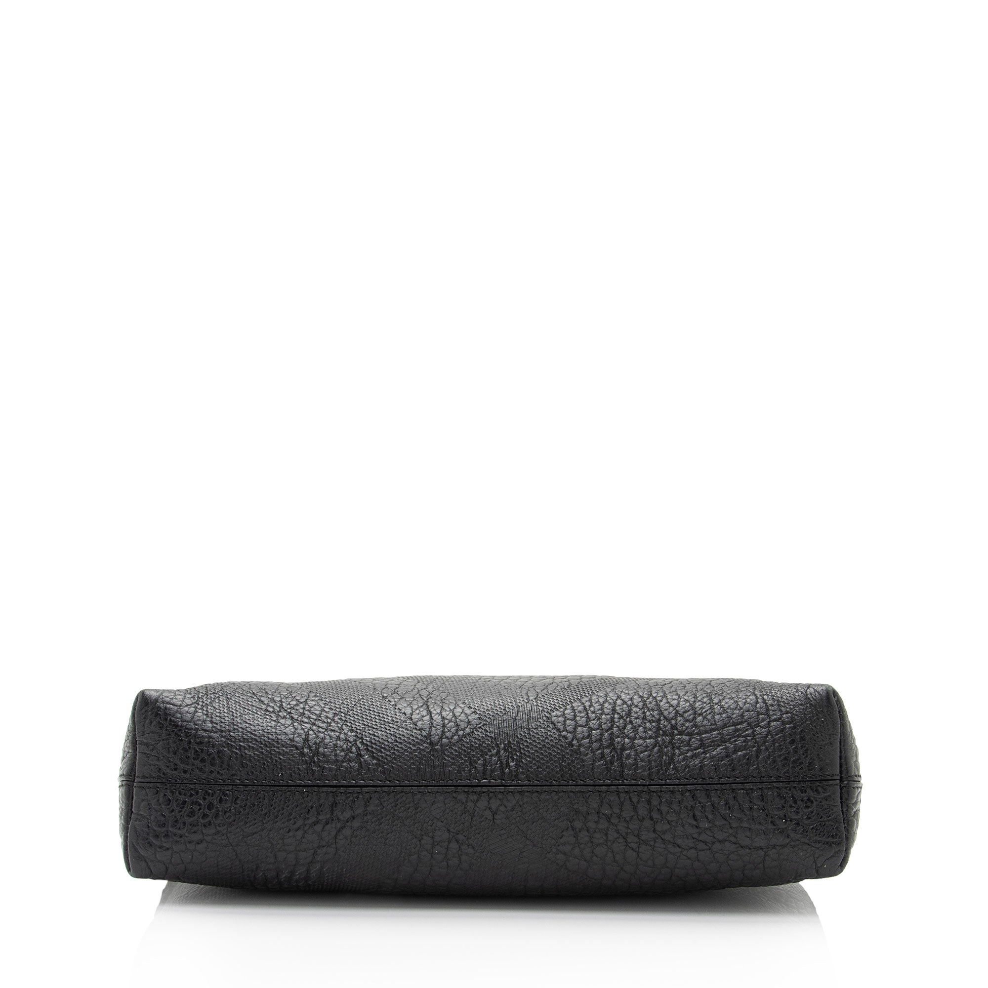 Burberry Leather Embossed Check Chichester Clutch (SHF-TC4VkJ)