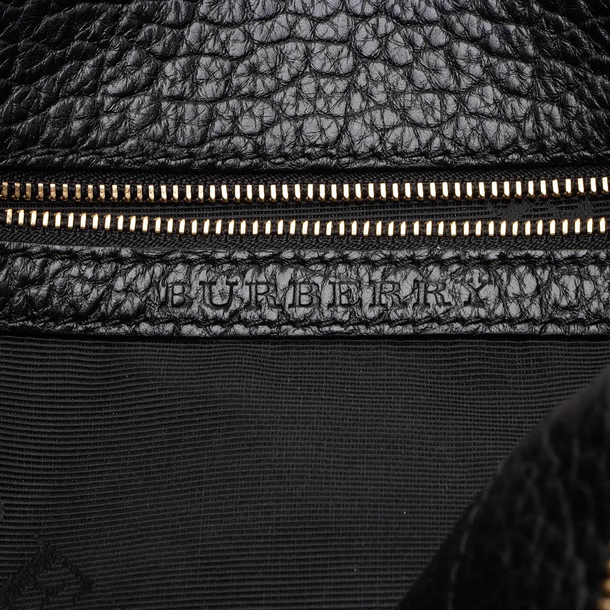 Burberry Leather Embossed Check Chichester Clutch (SHF-TC4VkJ)