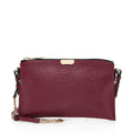 Burberry Leather Embossed Check Peyton Crossbody Bag (SHF-19230)