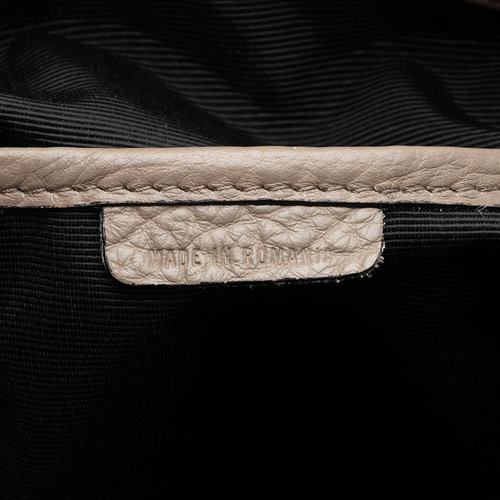 Burberry Leather Gladstone Small Satchel (SHF-BAXlgo)