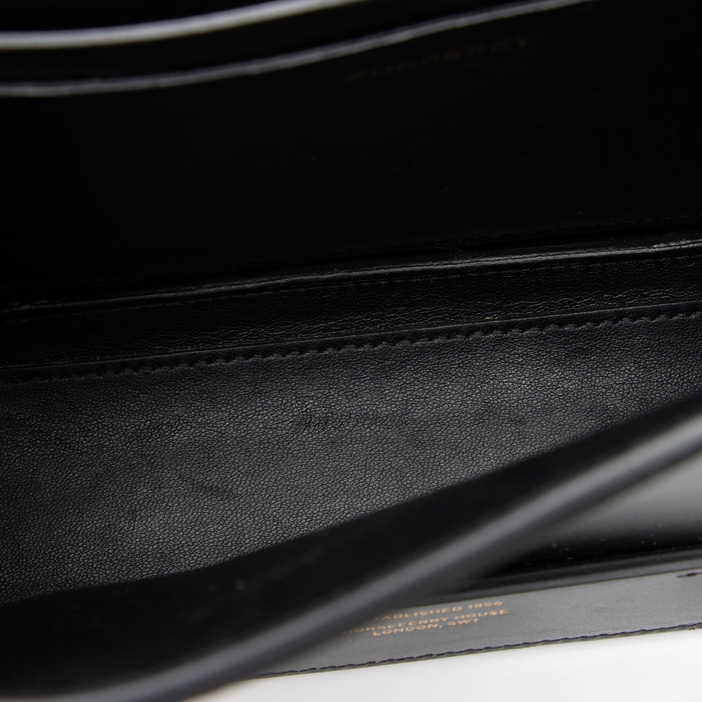 Burberry Leather Grace Small Flap Bag - FINAL SALE (SHF-d9ySrl)
