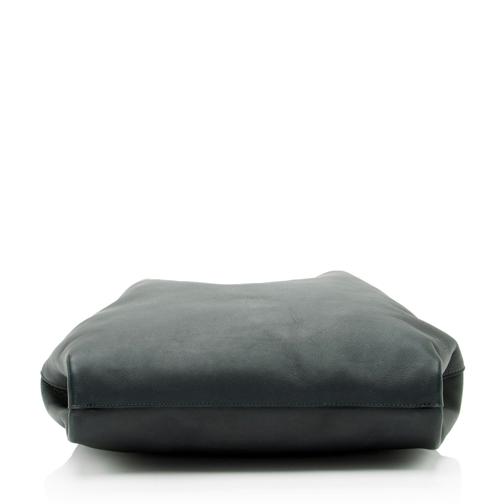 Burberry Leather Grommet Hobo