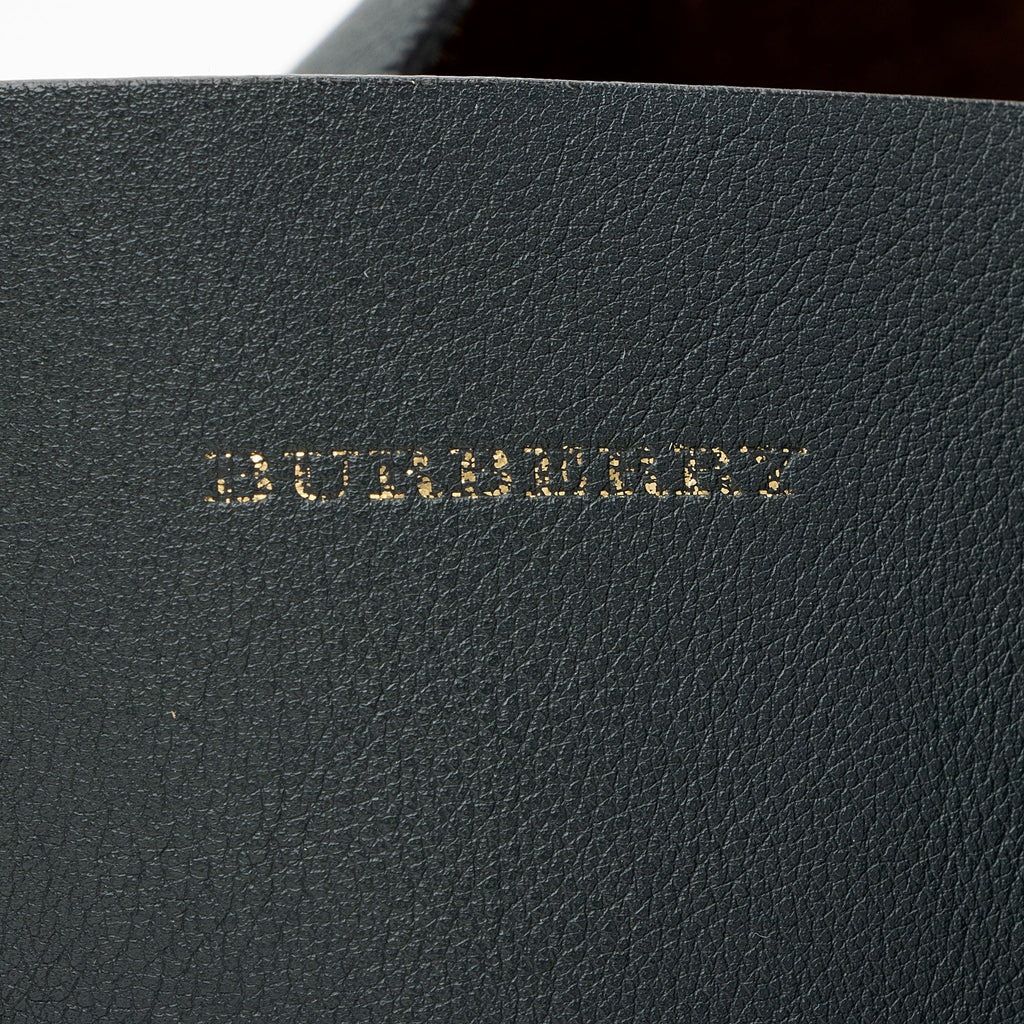 Burberry Leather Grommet Hobo