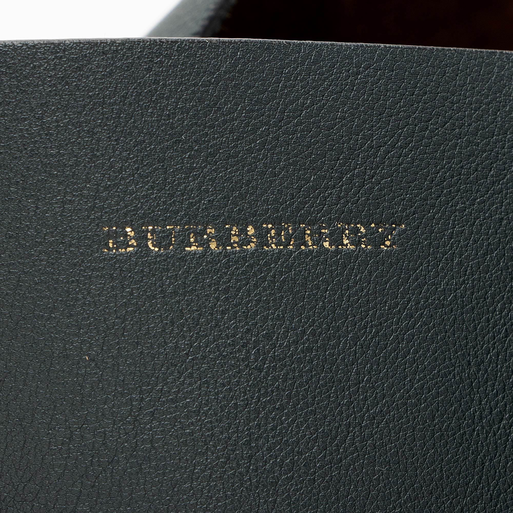 Burberry Leather Grommet Hobo