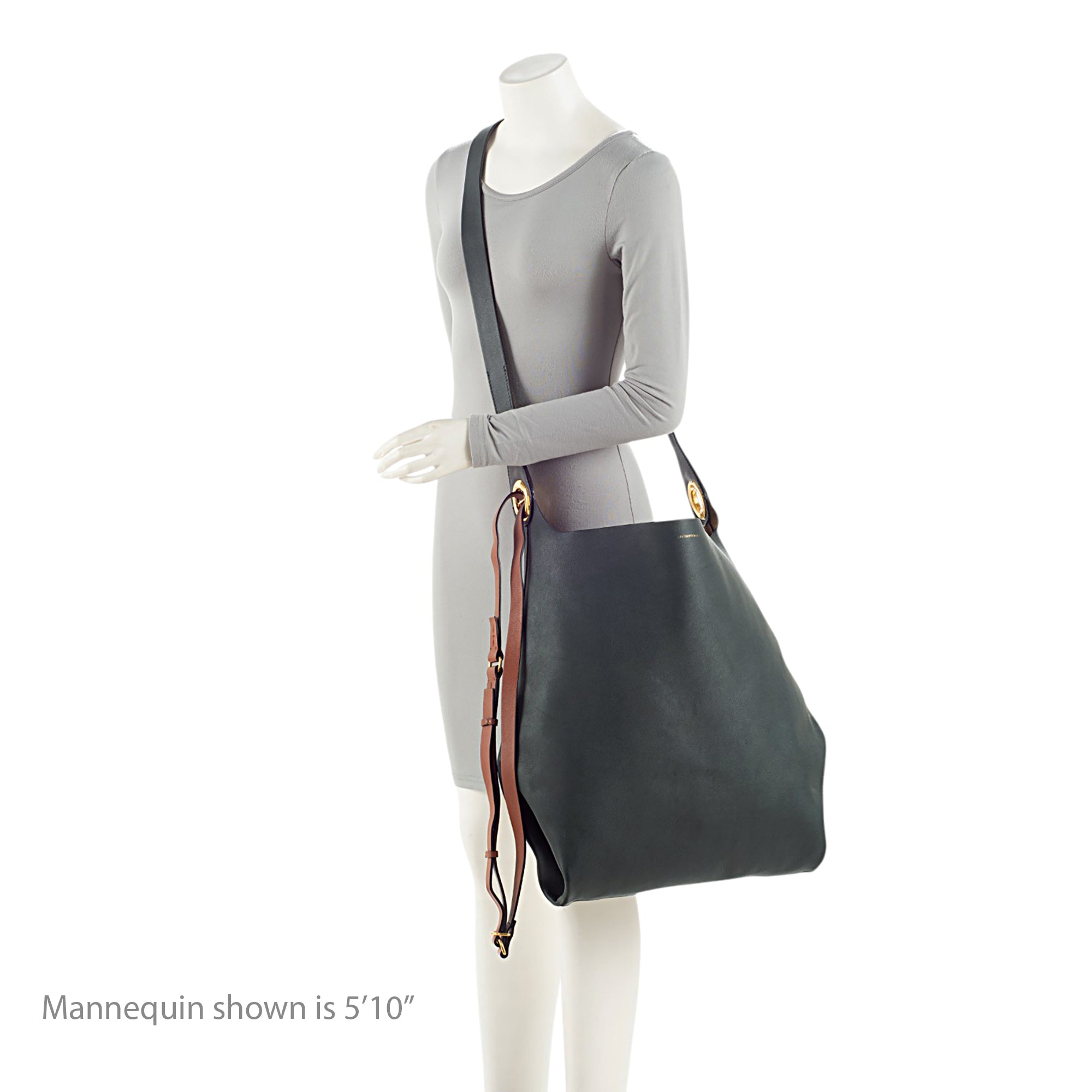 Burberry Leather Grommet Hobo