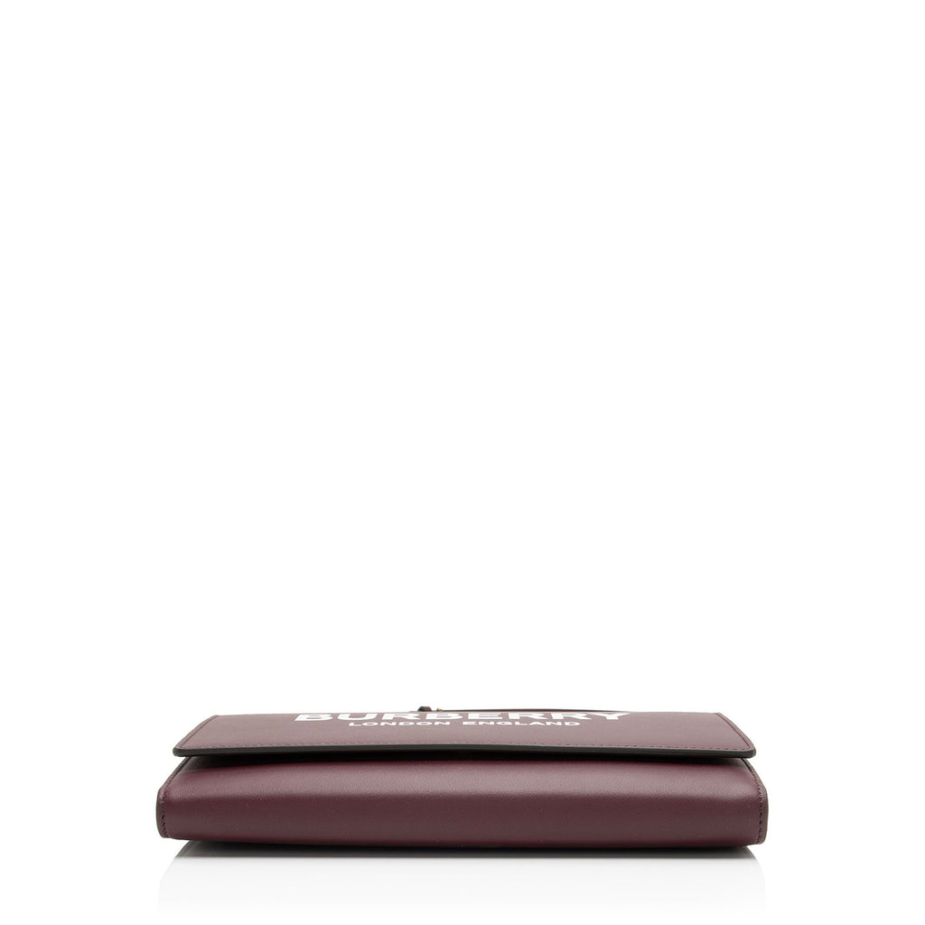 Burberry Leather Hazelmere Wallet On Strap (SHF-Dwynlj)
