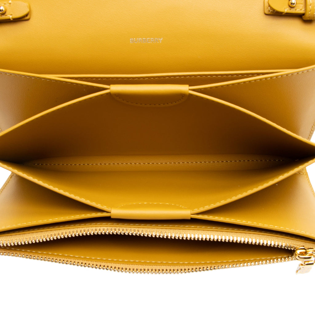 Burberry Leather Hazelmere Wallet on Strap (SHF-hVhkN8)