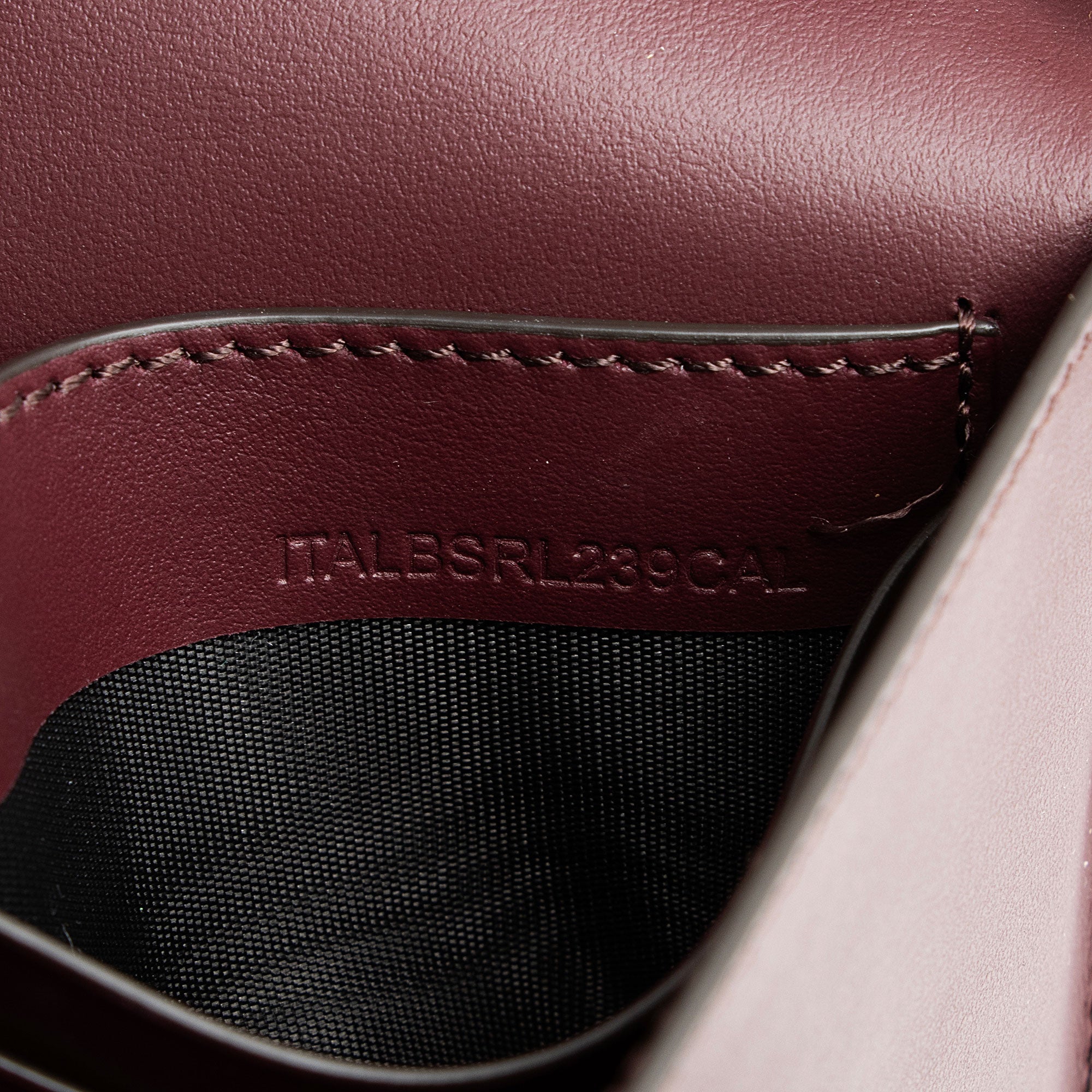 Burberry Leather Hazelmere Wallet on Strap