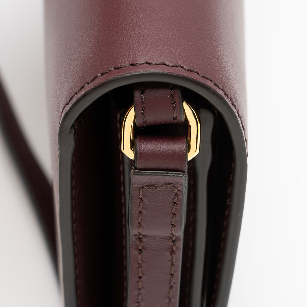 Burberry Leather Hazelmere Wallet on Strap