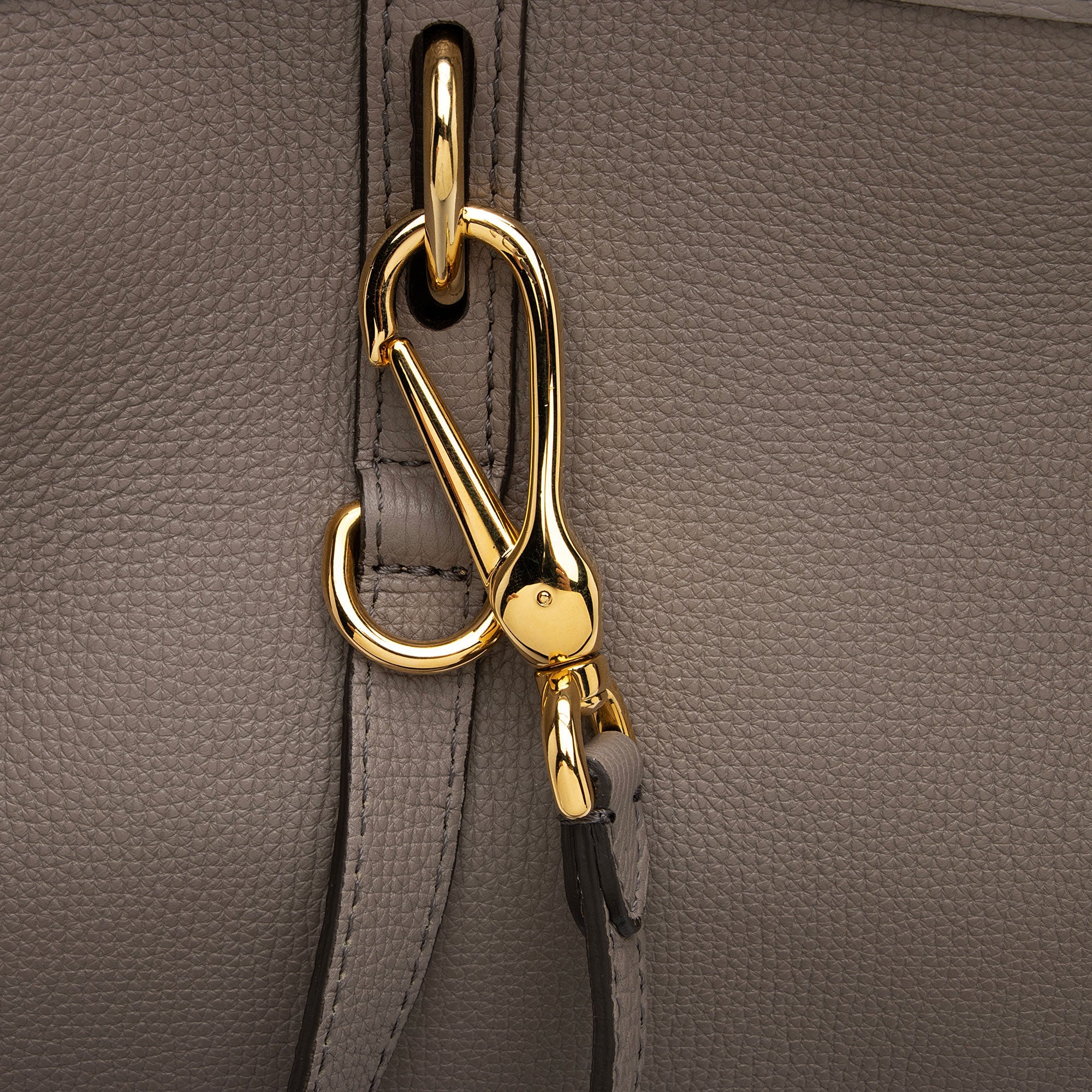 Burberry Leather Honeybrook Derby Medium Tote (SHF-eUcGSe)