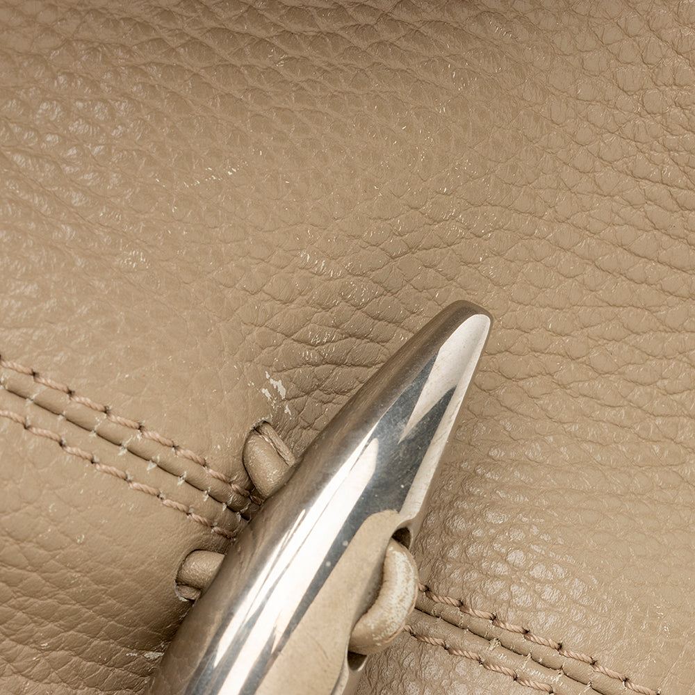 Burberry Leather Horn Toggle Tote (SHF-20525)