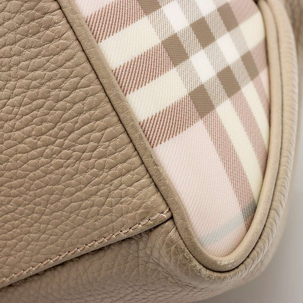 Burberry Leather Horn Toggle Tote (SHF-20525)
