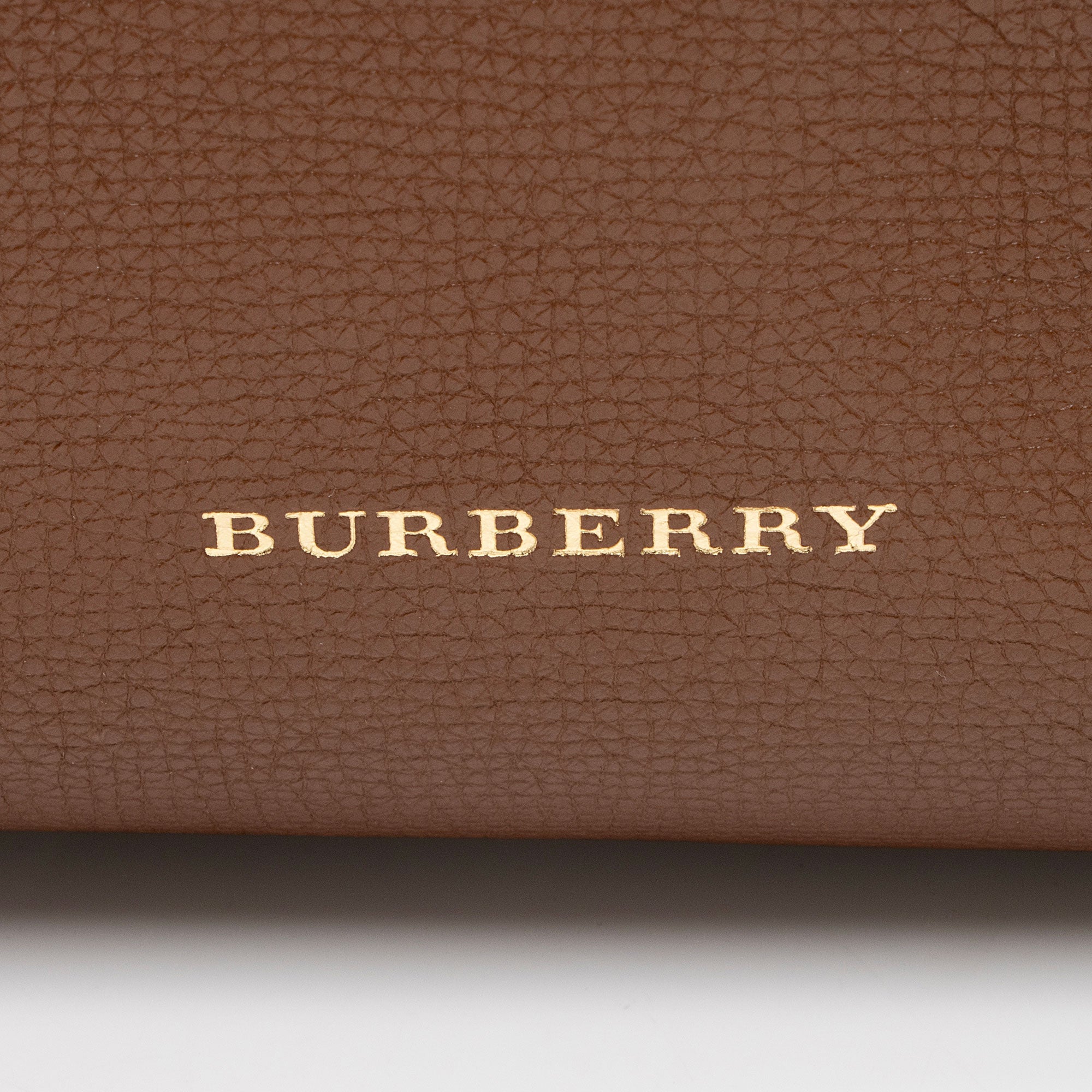 Burberry Leather House Check Canterbury Small Tote