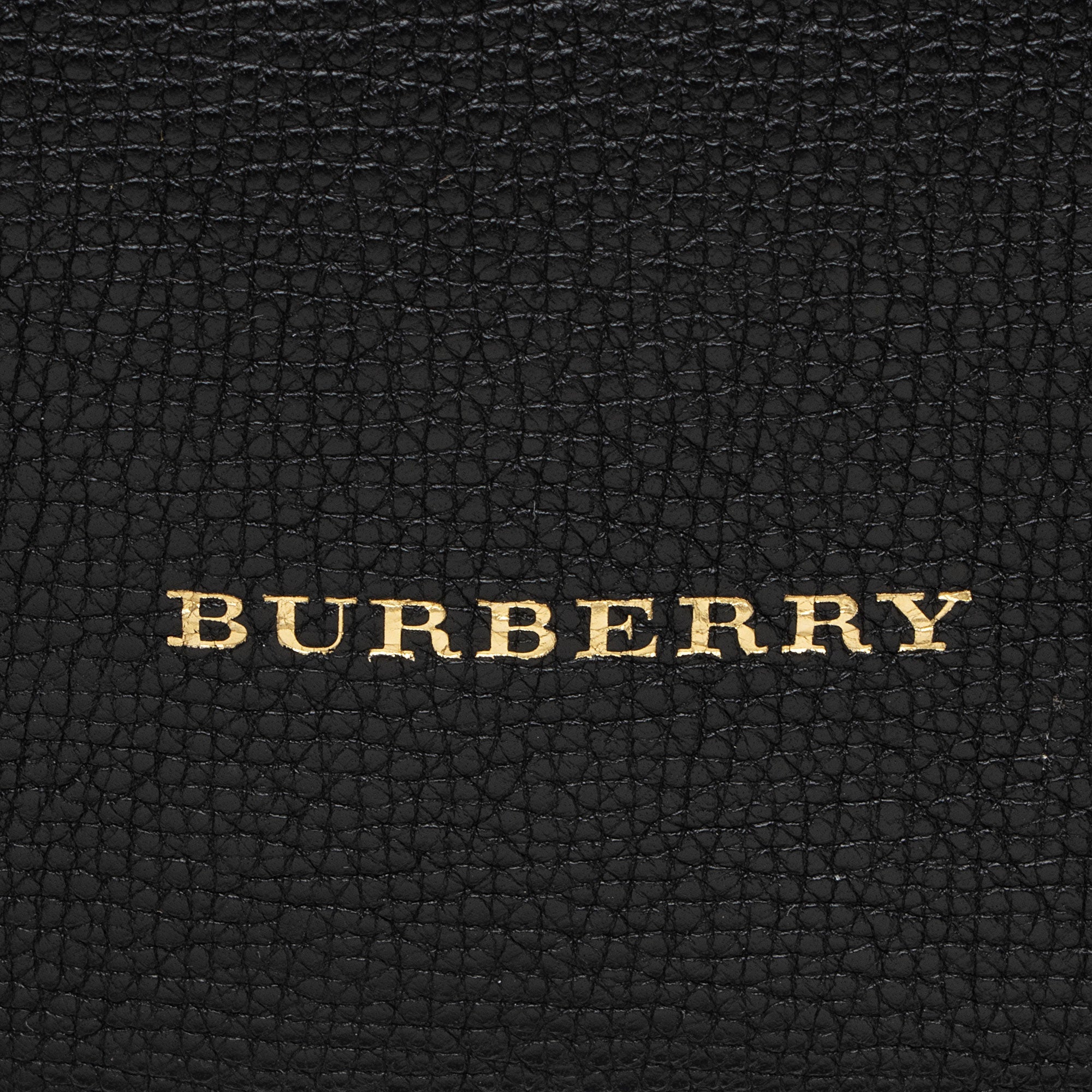 Burberry Leather House Check Canterbury Small Tote